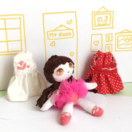 Muñecas de Tela: Miel